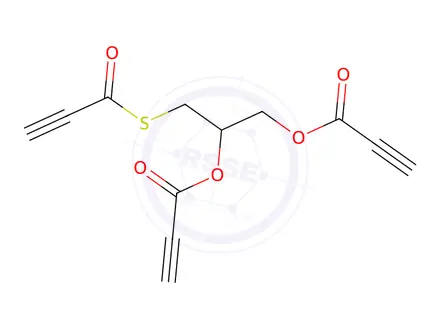 Chemical structure of S,O,O'-tripropyryl-1-thioglycerol