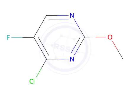 Chemical structure of 4-chloro-5-fluoro-2-methoxypyrimidine