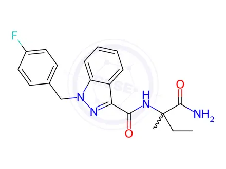 Chemical structure of AB-FUBINACA isomer 2