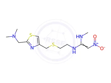 Chemical structure of Nizatidine