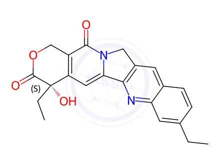 Chemical structure of 11-Ethyl Camptothecin