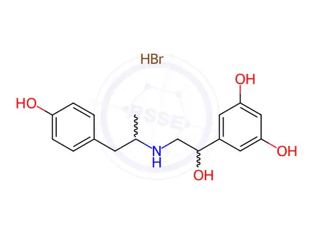 Chemical structure of Fenoterol hydrobromide