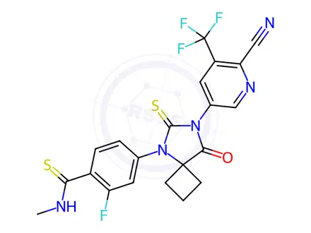 Chemical structure of Apalutamide Impurity 114