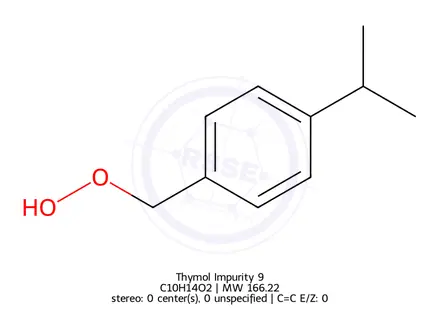 Chemical structure of Thymol Impurity 55