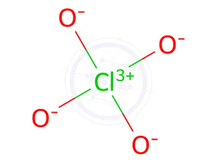 Chemical structure of Acetylcholine Perchlorate