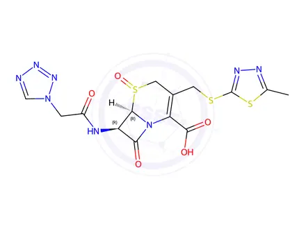 Chemical structure of Cefazolin Impurity 30
