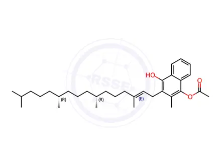 Chemical structure of Vitamin K1 Impurity 242