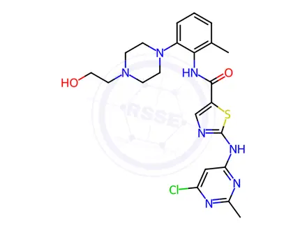 Chemical structure of Dasatinib Impurity 163