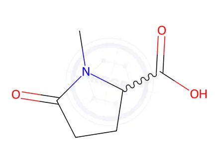 Chemical structure of 1-Methyl-5-oxopyrrolidine-2-carboxylic acid