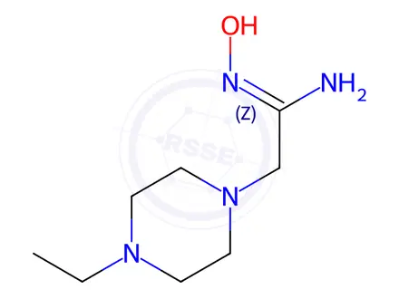Chemical structure of 2-(4-Ethylpiperazin-1-yl)-n'-hydroxyethanimidamide
