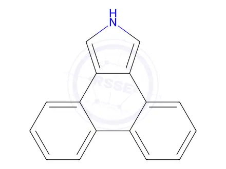 Chemical structure of 2H-Dibenzo[e,g]isoindole