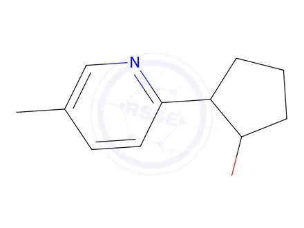 Chemical structure of 2-(5-Methylpyridin-2-yl)cyclopentanol