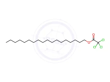 Chemical structure of TRICHLOROACETIC ACID STEARYL ESTER