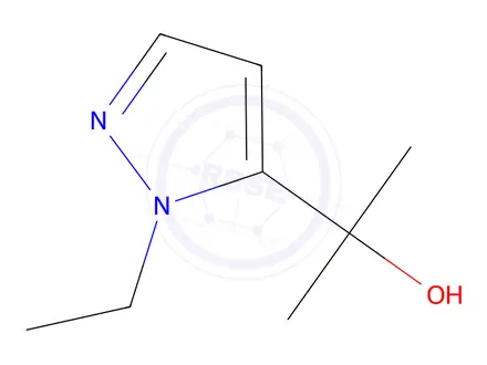Chemical structure of 2-(1-Ethyl-1h-pyrazol-5-yl)propan-2-ol