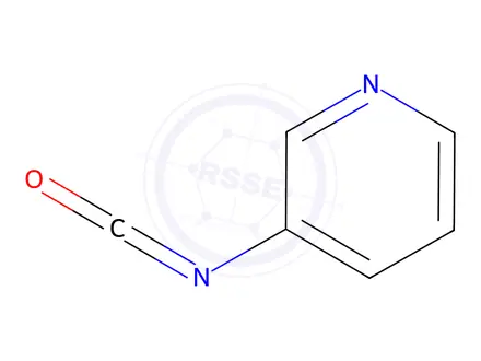 Chemical structure of 3-Pyridyl Isocyanate