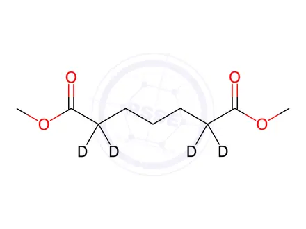 Chemical structure of Dimethyl Heptanedioate-2,2,6,6-d4