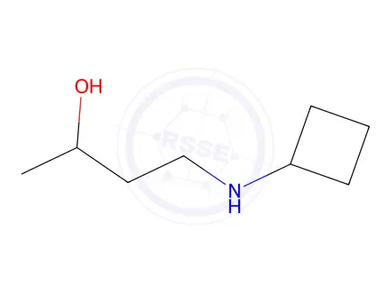 Chemical structure of 4-(Cyclobutylamino)butan-2-ol