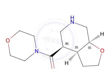 Chemical structure of Rel-Morpholino((3As,4R,7As)-Octahydrofuro[2,3-C]Pyridin-4-Yl)Methanone