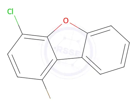 Chemical structure of 1-Bromo-4-chlorodibenzo[b,d]furan