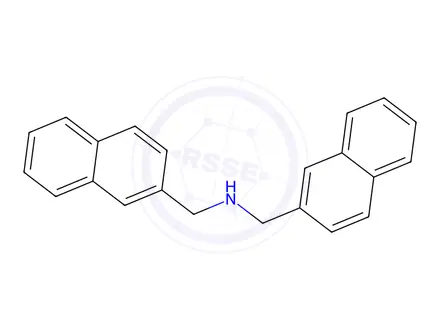 Chemical structure of Bis(2-naphthalenylmethyl)amine