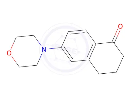Chemical structure of 6-Morpholino-3,4-dihydronaphthalen-1(2H)-one