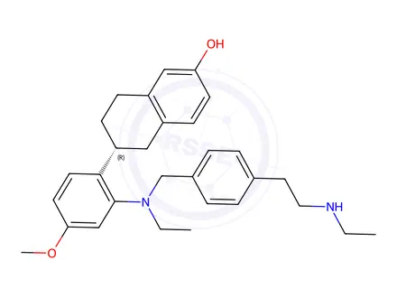 Chemical structure of Elacestrant D4