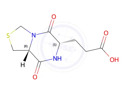 Chemical structure of Pidotimod Impurity X
