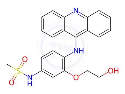 Chemical structure of Amsacrine Hydrochloride Impurity 55