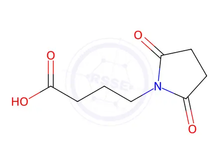 Chemical structure of 4-(2,5-DIOXO-PYRROLIDIN-1-YL)-BUTYRIC ACID
