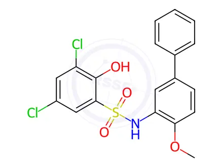 Chemical structure of BMS 303141