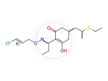 Chemical structure of Clethodim