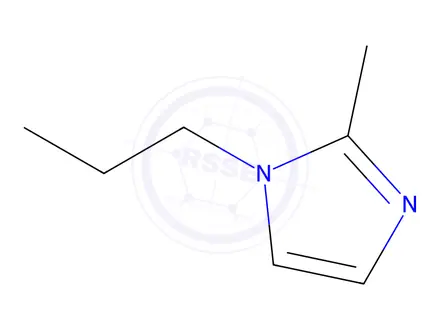 Chemical structure of 1-propyl-2-MethyliMidazole