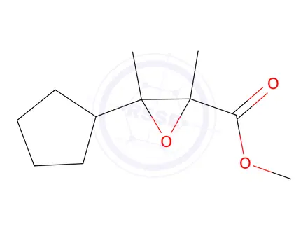 Chemical structure of Methyl 3-cyclopentyl-2,3-dimethyloxirane-2-carboxylate