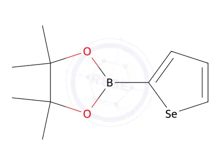 Chemical structure of 4,4,5,5-Tetramethyl-2-(selenophen-2-yl)-1,3,2-dioxaborolane