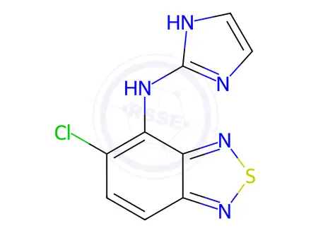 Chemical structure of Dehydro Tizanidine