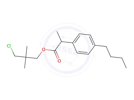 Chemical structure of Ibuprofen Impurity 108