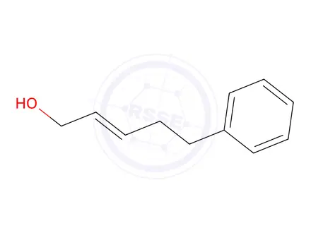 Chemical structure of (E)-5-PHENYLPENT-2-EN-1-OL