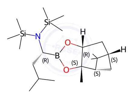 Chemical structure of Bortezomib Impurity 135