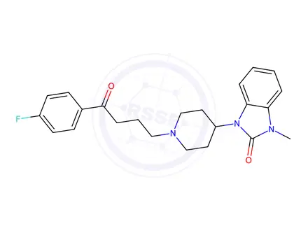 Chemical structure of N-methylbenperidol