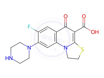 Chemical structure of Prulifloxacin Impurity 8
