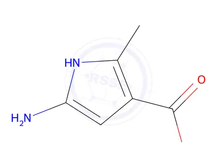 Chemical structure of 5-Amino-2-methyl-1H-pyrrole-3-carboxylic acid