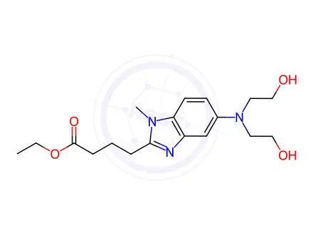 Chemical structure of Bendamustine USP Related Compound C