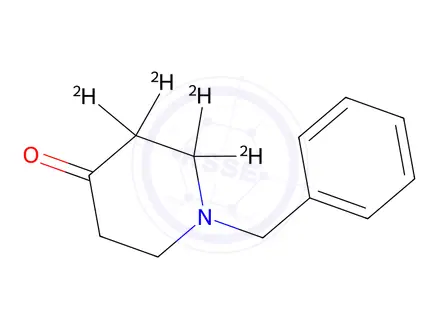 Chemical structure of N-Benzyl-4-piperidone-d4