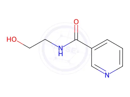Chemical structure of Nicorandil Impurity B