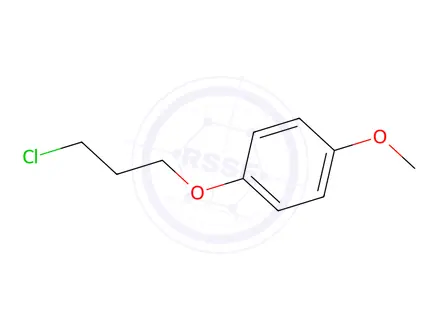 Chemical structure of 3-Chloropropyl 4-Methoxyphenyl Ether