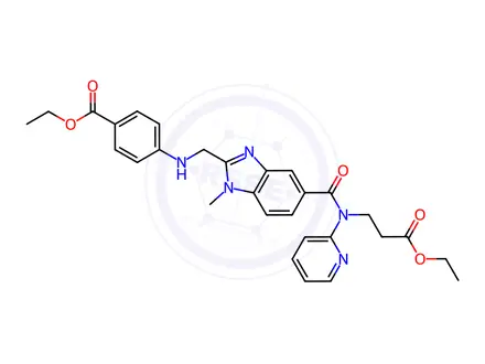 Chemical structure of Dabigatran Impurity 142