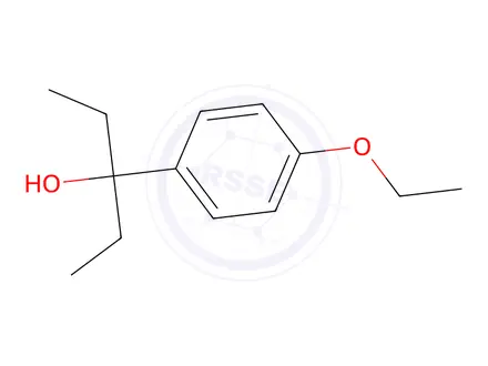 Chemical structure of 3-(4-Ethoxyphenyl)pentan-3-ol