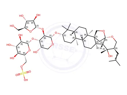 Chemical structure of Bacopaside I