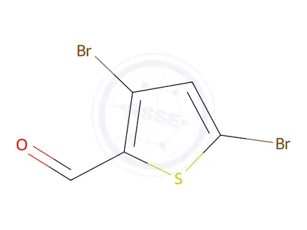 Chemical structure of 3,5-Dibromo-2-thiophenecarboxaldehyde