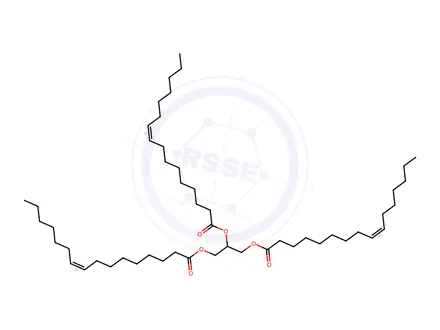 Chemical structure of Trihexadecenoin